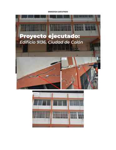 Comunidad Hebrea Shevet Ahim, obra ejecutada en Ciudad de Panamá